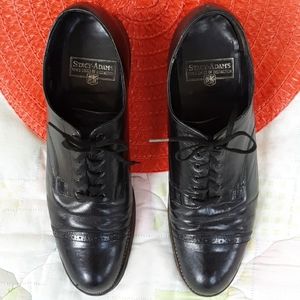 Stacey Adams  Lace-up Dress Shoes Leather Upper